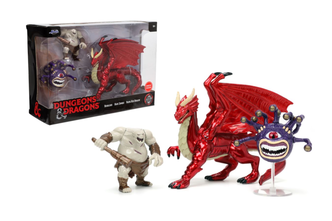 Dungeons & Dragons - 1.65" Metal Figure & Deluxe Metal Figure 3-Pack