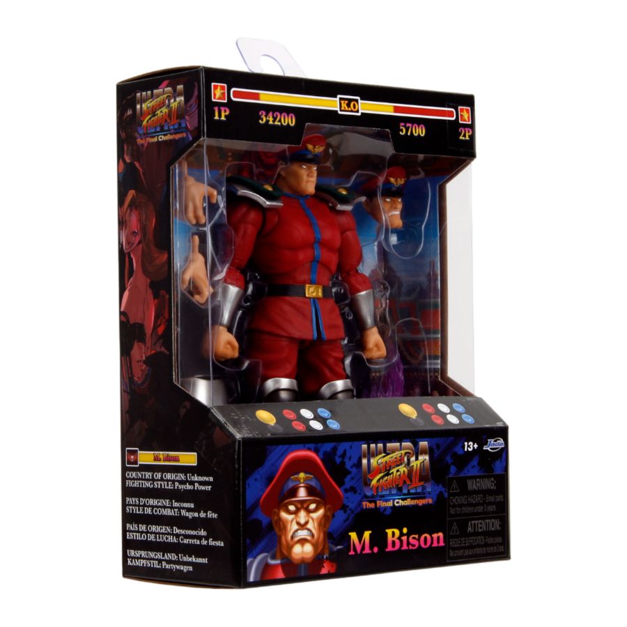 Street Fighter - M. Bison 6" Action Figure