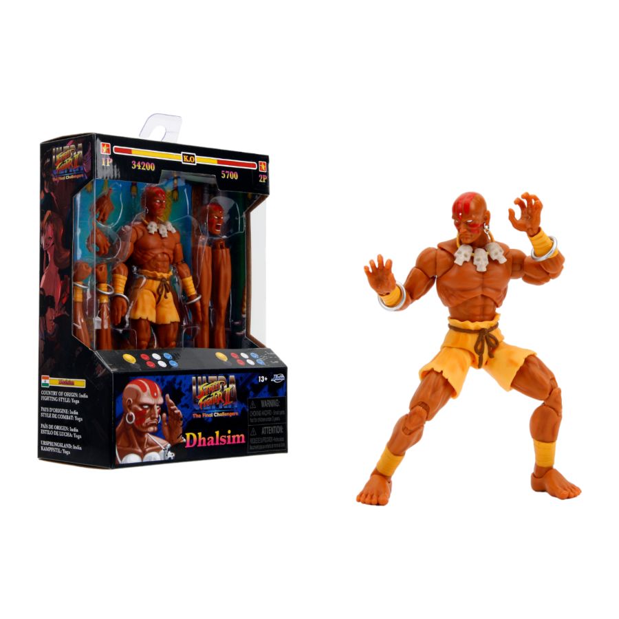 Street Fighter - Dhalsim 6" Action Figure