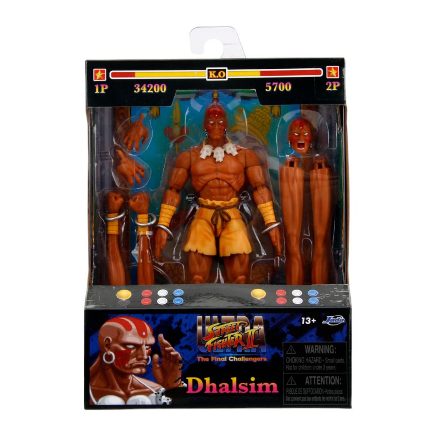 Street Fighter - Dhalsim 6" Action Figure