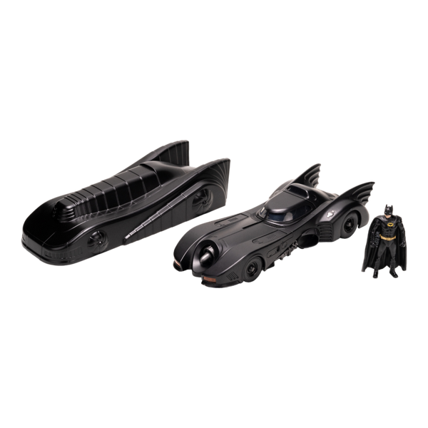 Batman (1989) - Batmobile & Armour with Batman 1:24 Scale Diecast