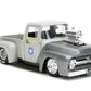 Street Fighter - Ford F-100 (1956) 1:24 with Guile Figure Hollywood Rides Diecast Vehicle