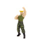 Street Fighter - Ford F-100 (1956) 1:24 with Guile Figure Hollywood Rides Diecast Vehicle