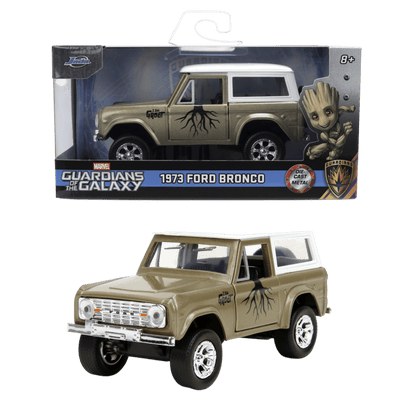 Marvel - 1:32 1973 Ford Bronco Groot Diecast Vehicle