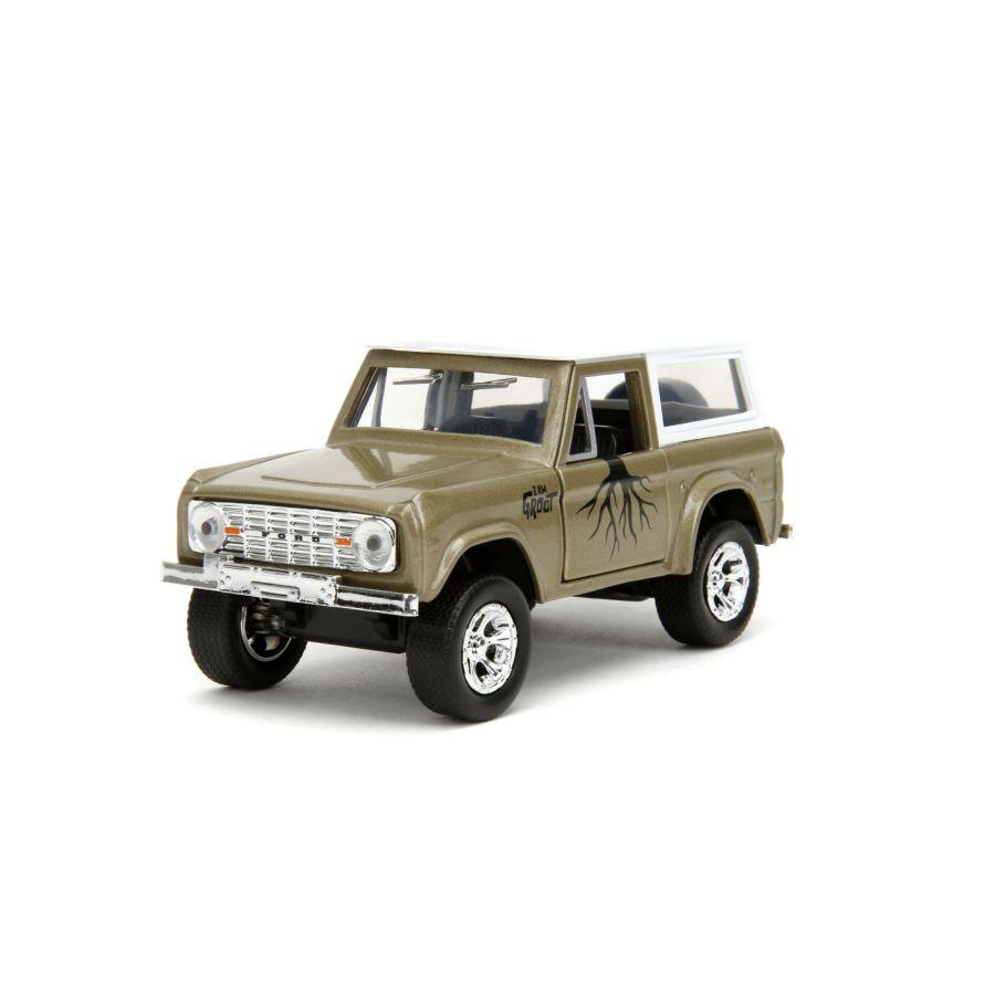 Marvel - 1:32 1973 Ford Bronco Groot Diecast Vehicle