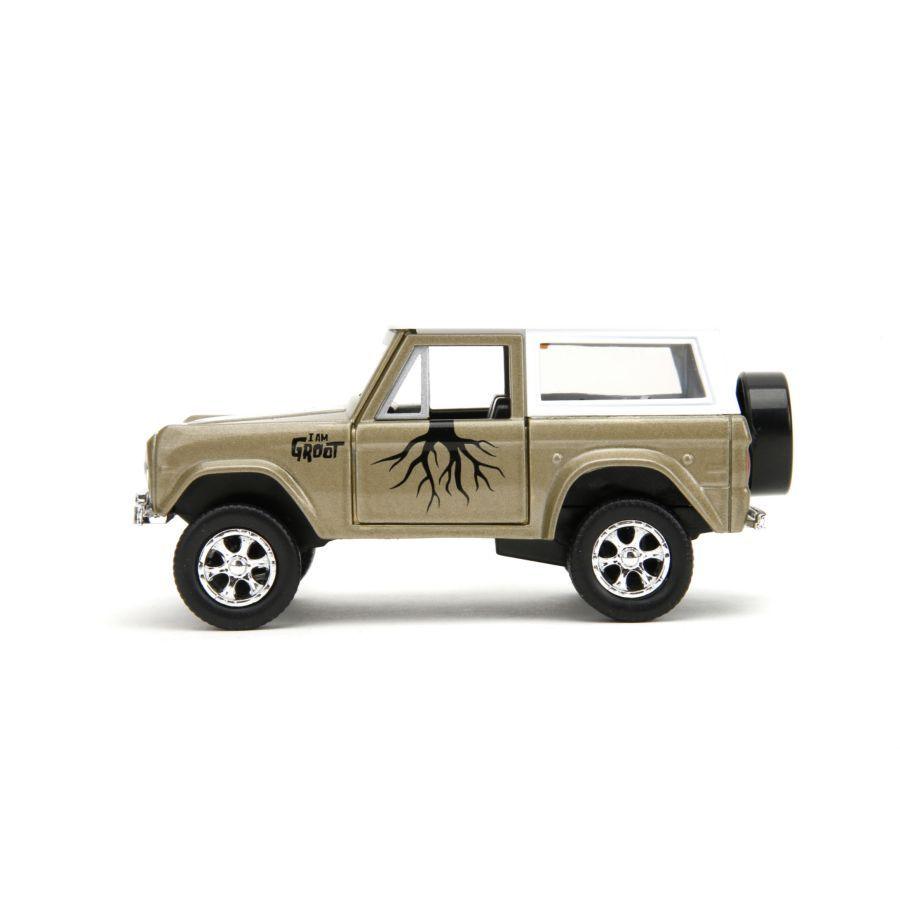 Marvel - 1:32 1973 Ford Bronco Groot Diecast Vehicle