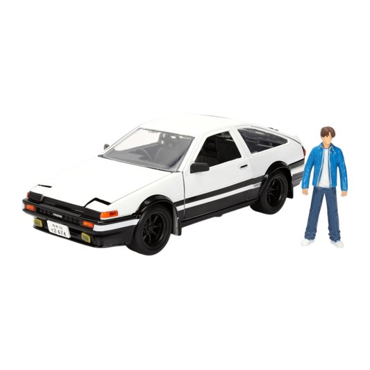 Initial D - 1:24 1986 Toyota Trueno with Takumi