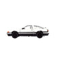 Initial D - 1:24 1986 Toyota Trueno with Takumi