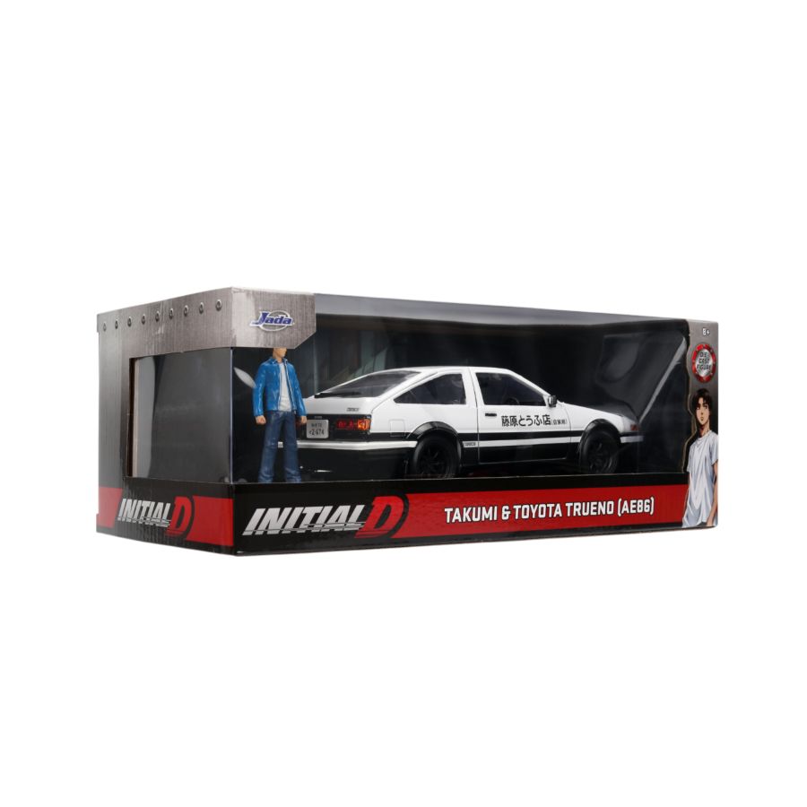 Initial D - 1:24 1986 Toyota Trueno with Takumi