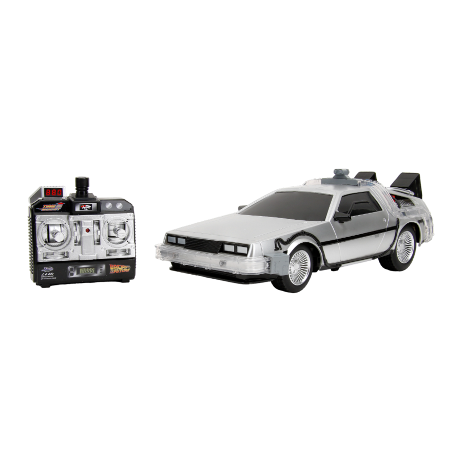 Back to the Future - Time Machine Remote Control 1:16 Scale Vehicle ...
