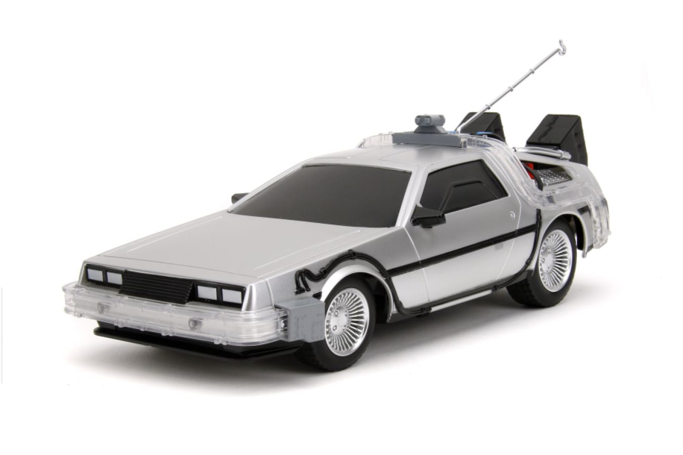 Back to the Future - Time Machine Remote Control 1:16 Scale Vehicle (with Light Up Function)