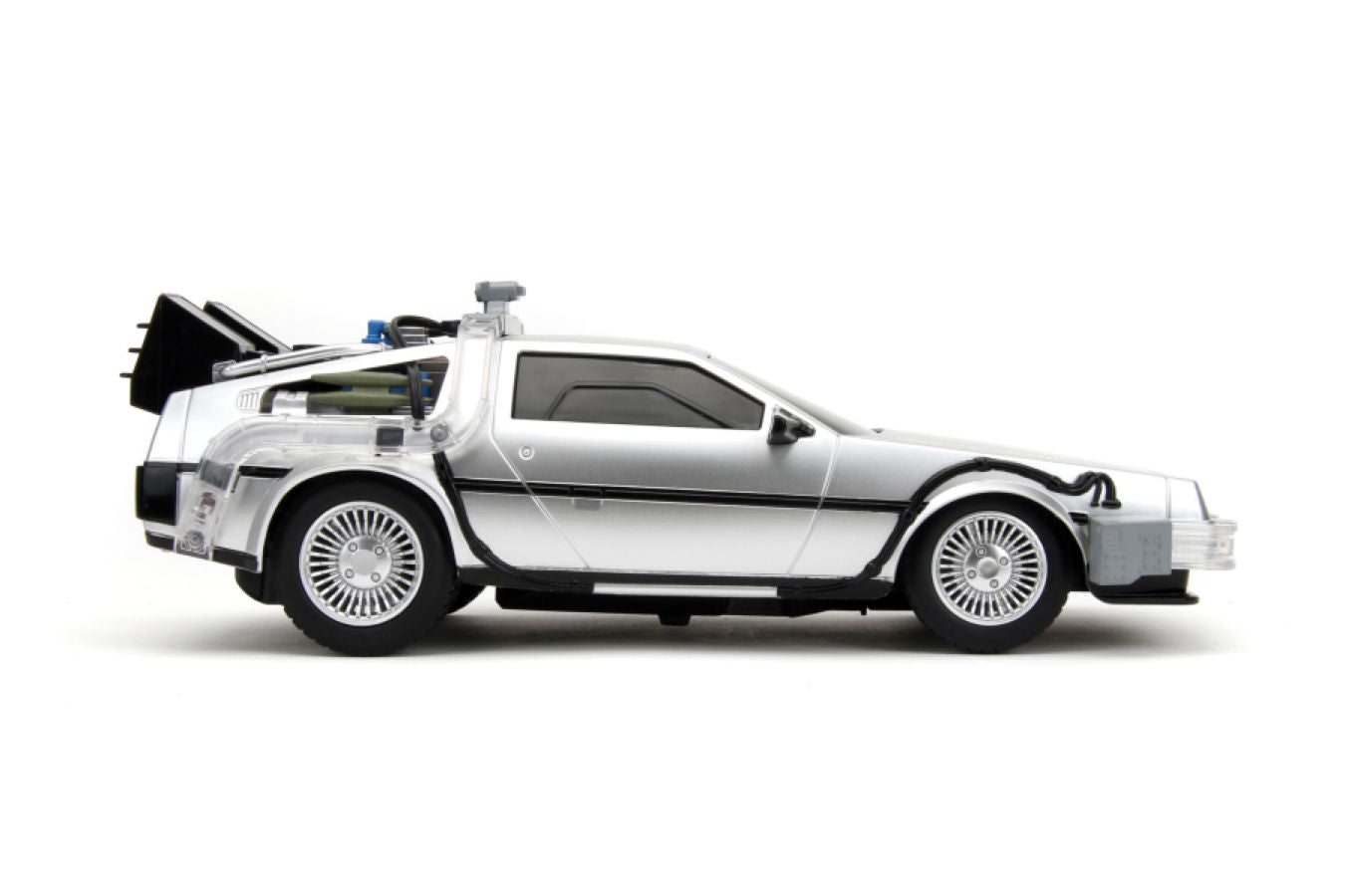 Back to the Future - Time Machine Remote Control 1:16 Scale Vehicle (with Light Up Function)