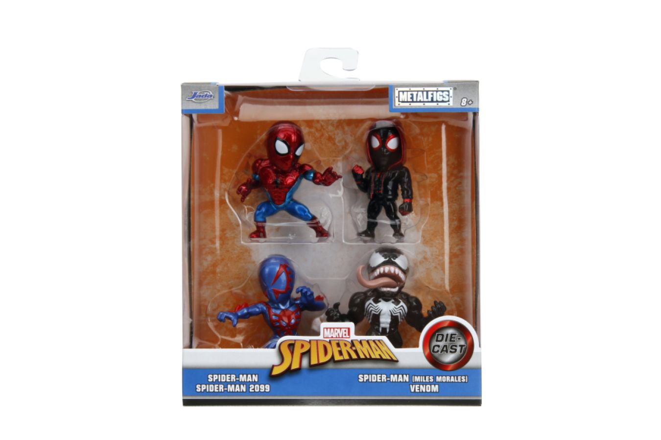 Marvel Comics - Spider-Man 2.5" MetalFig 4-Pack
