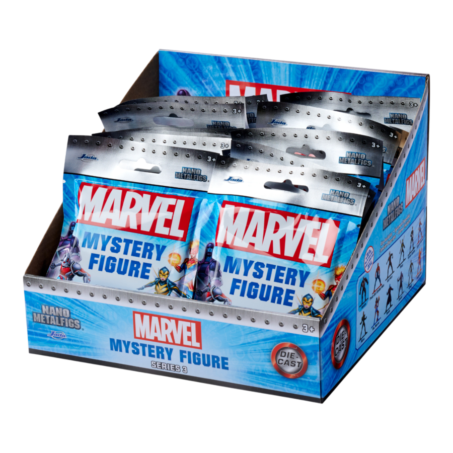 Marvel Comics - Nano Metalfigs Blind Pack Wave 3 Assortment (Display of 24)