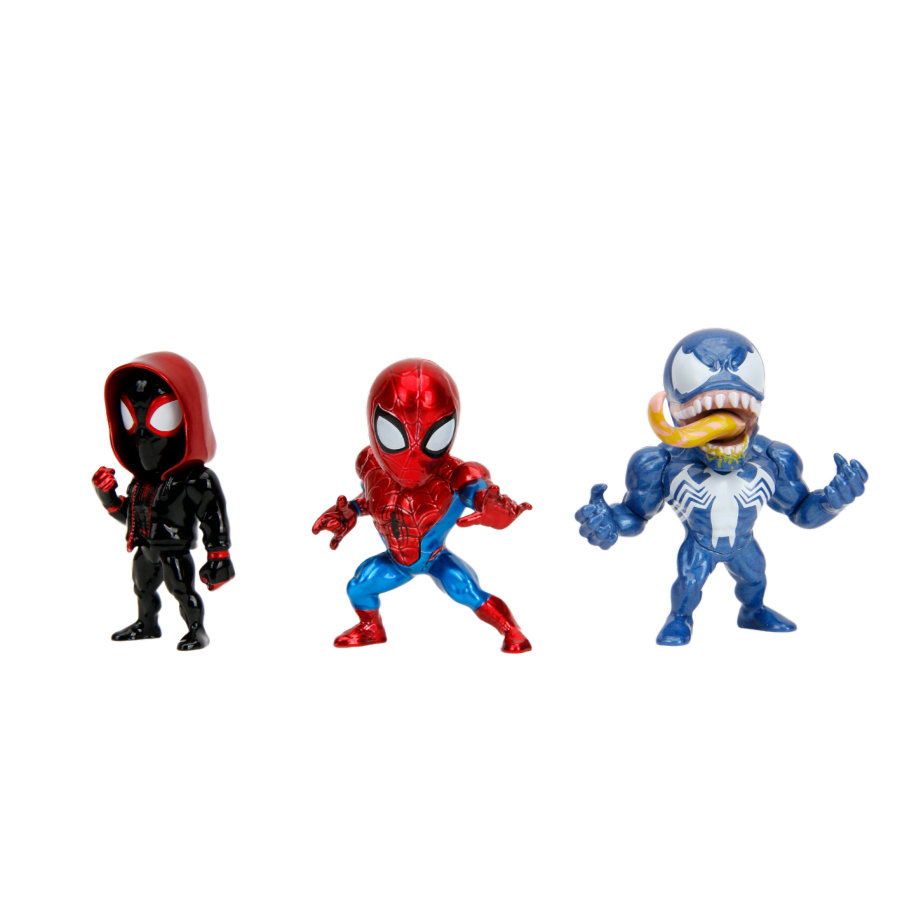 Marvel Comics - Spider-Man 2.5" MetalFig 3-Pack