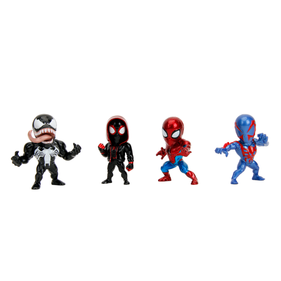 Marvel Comics - Spider-Man 2.5" MetalFig 4-Pack