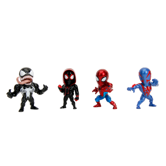Marvel Comics - Spider-Man 2.5" MetalFig 4-Pack