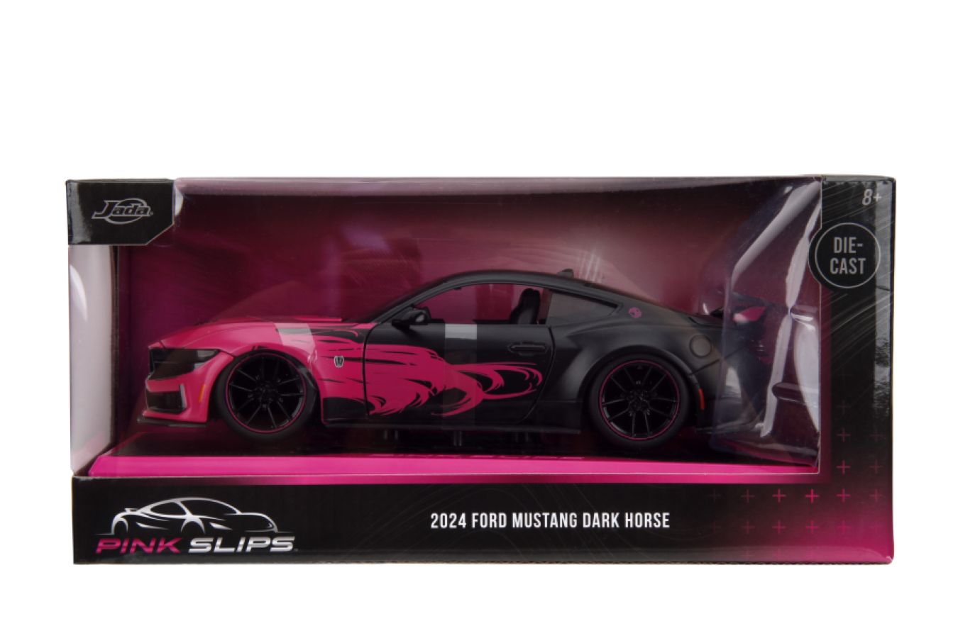 Pink Slips - 2024 Ford Mustang Dark Horse 1:24 Scale Diecast Vehicle