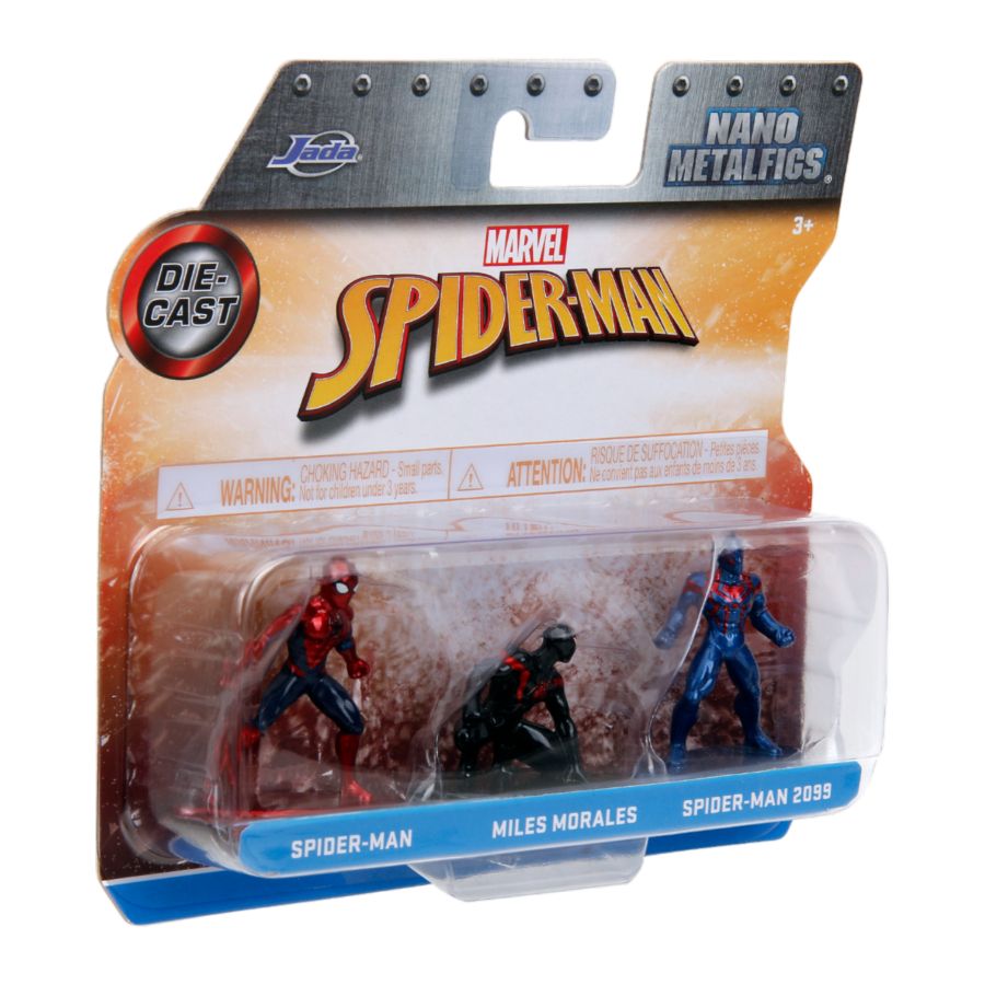 Spider-Man - Nano MetalFig 3-Pack