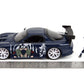 Naruto - Kakashi with 1993 Mazda RX-7 V2 1:24 Scale Diecast Vehicle