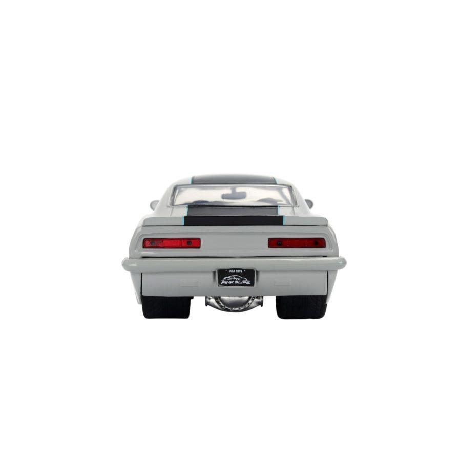 Pink Slips - 1:24 1969 Camaro (White) Diecast Vehicle