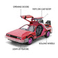 Pink Slips - Delorean (Pink) 1:24 Scale Diecast Vehicle