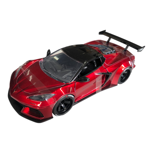 Pink Slips - 2024 Corvette C8 Liberty Walk 1:24 Scale Diecast Vehicle