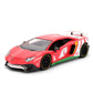 Sonic the Hedgehog - Lamborghini Aventaor SV 1:24 Scale Diecast Vehicle (with Figure)