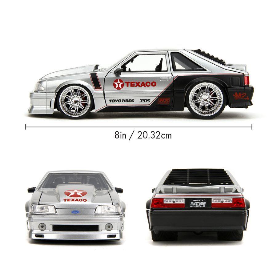 Big Time Muscle - 1989 Ford Mustang GT 1:24 Scale Diecast Vehicle