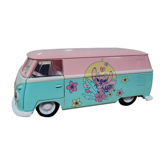 Lilo & Stitch - Angel Themed 1961 VW Bus 1:32 Scale Diecast Vehicle