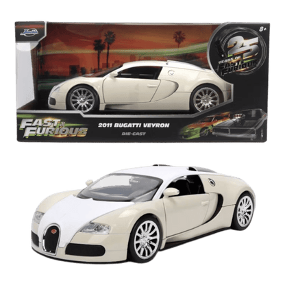 Fast & Furious - 1:24 2011 Bugatti Veyron Diecast Vehicle