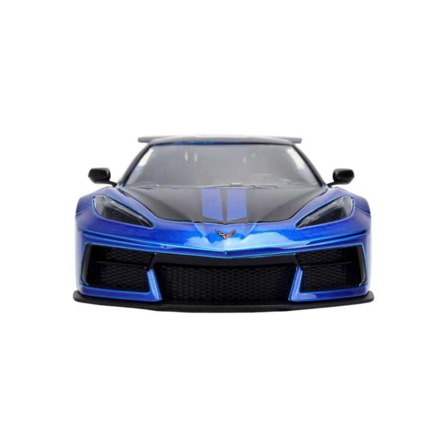 Hyperspec - 1:24 2023 Chevy Corvette C8 Liberty Walk Diecast Vehicle