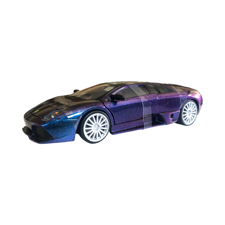 Pink Slips - 1:24 Lamborghini LP640 (Blue) Diecast Vehicle
