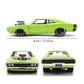 Big Time Muscle - 1970 Dodge Charger 1:24 Scale Diecast Vehicle