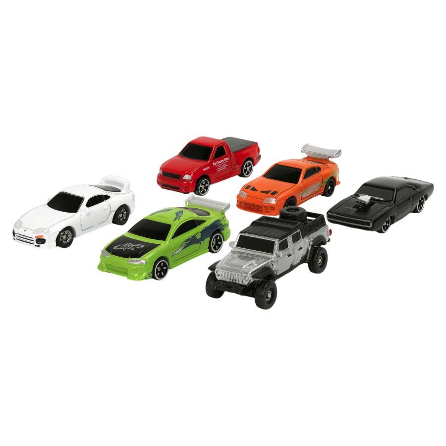 Fast & Furious - Nano Hollywood Rides 6-Pack (Wave 3A)