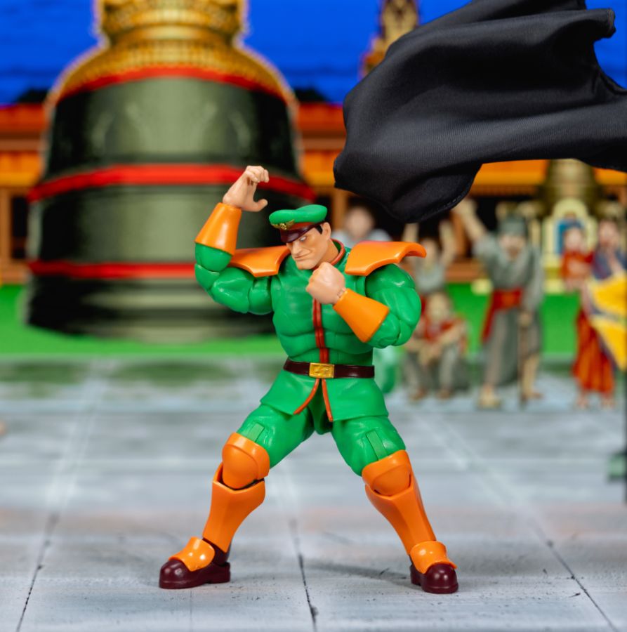 Street Fighter II - M. Bison (Player 2) Deluxe 1:12 Scale Action Figure