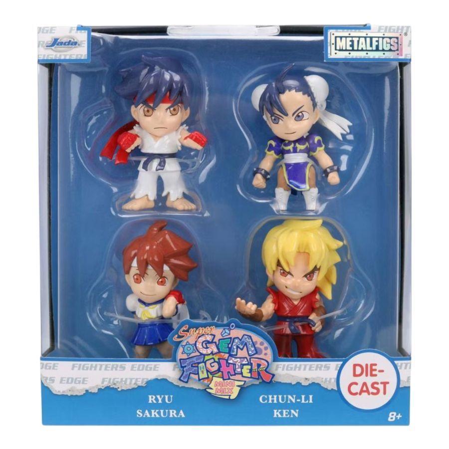 Super Gem Fighter - 2.5" Metalfigs 4-Pack
