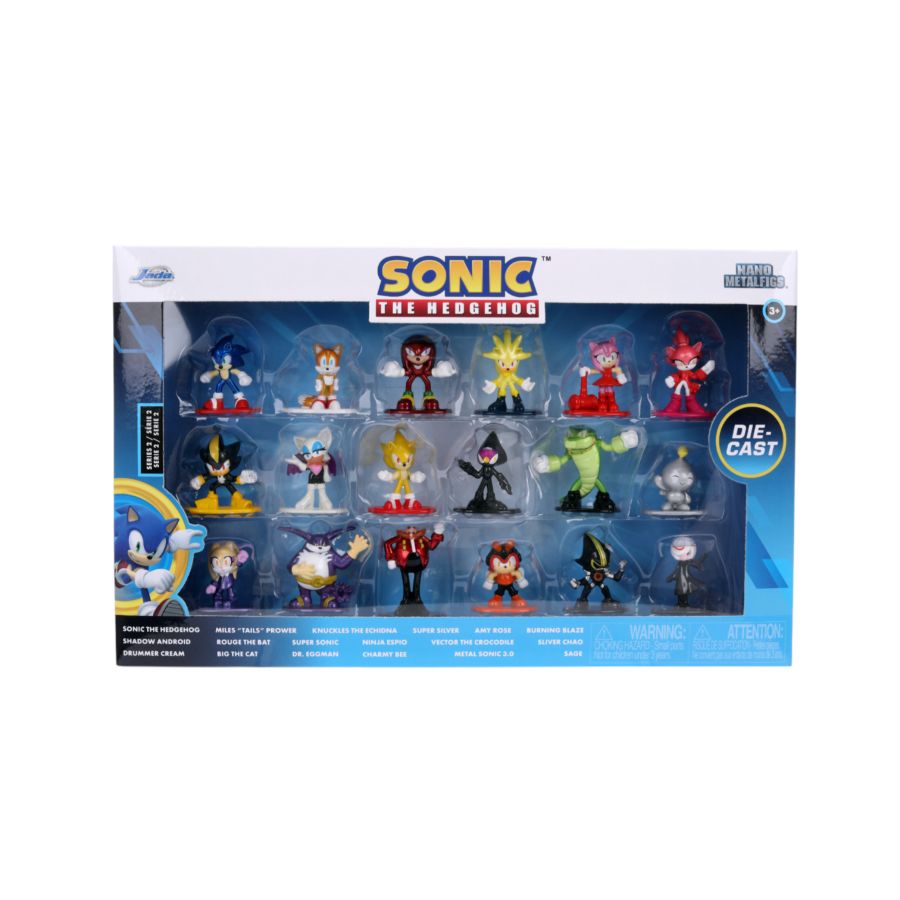 Sonic the Hedgehog - Nano MetalFig 18-Pack (Wave 2)