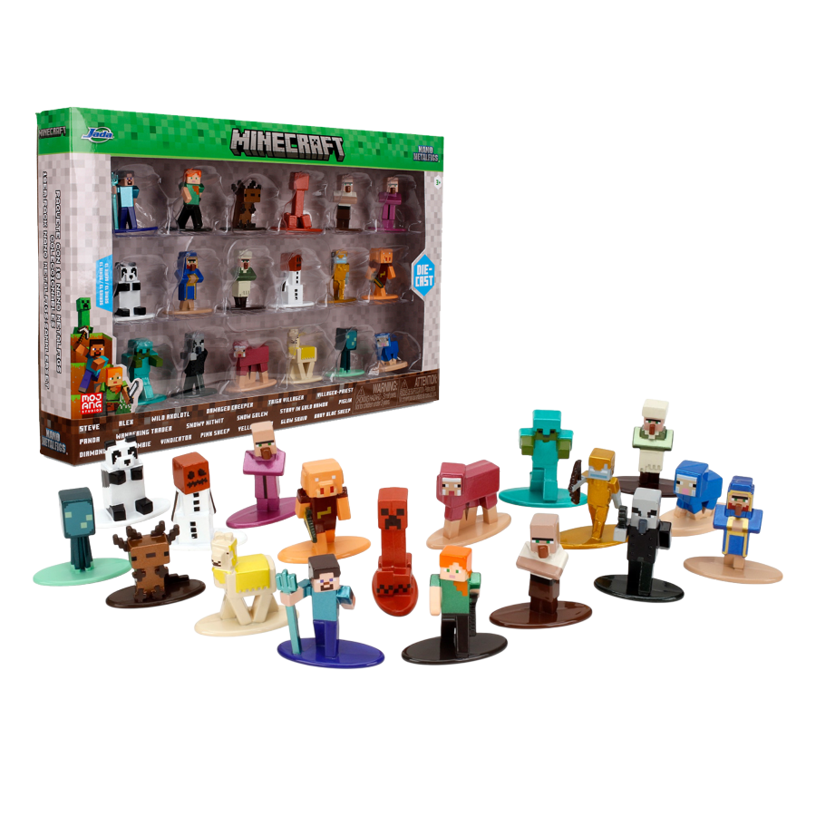Minecraft - Nano MetalFig 18-Pack (Wave 14) Exclusive
