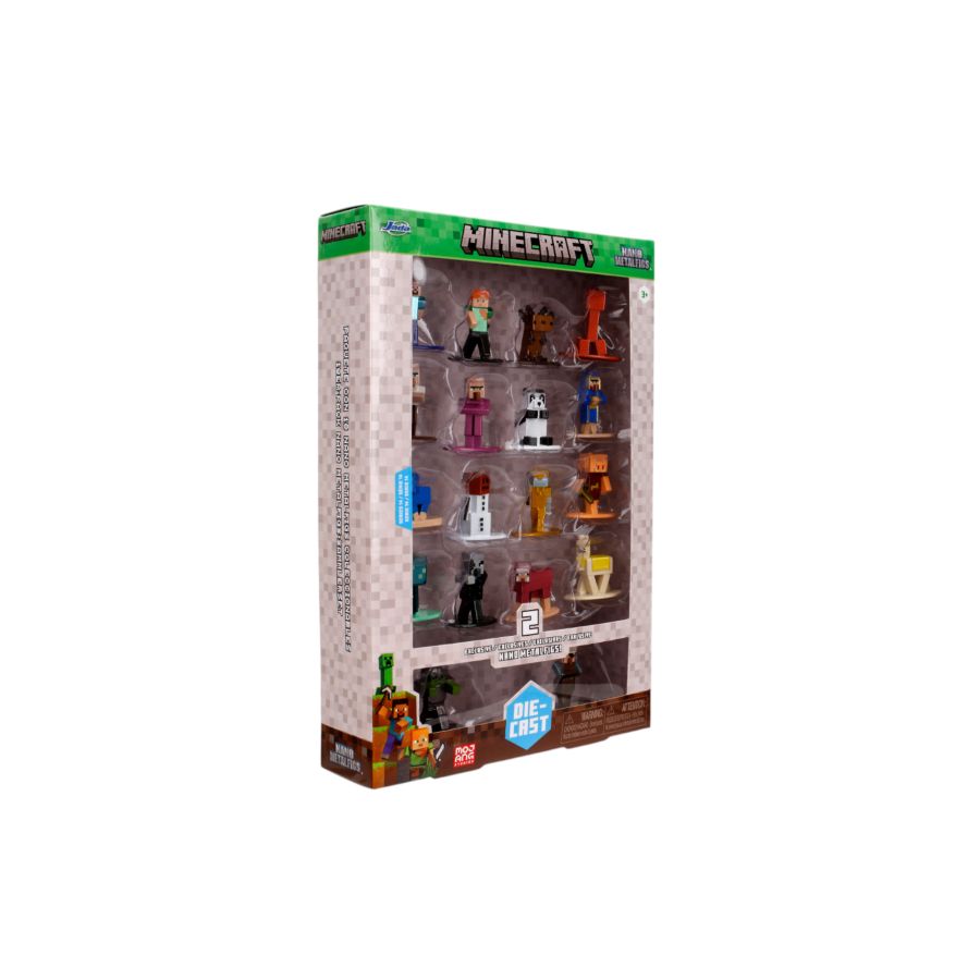Minecraft - Nano MetalFig 18-Pack (Wave 14) Exclusive