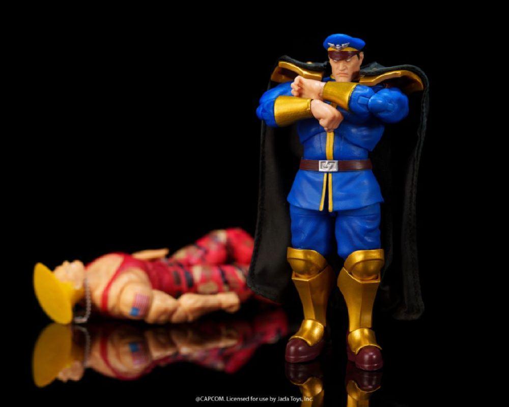 Street Fighter II - 1:12 Guile vs. M. Bison Action Figure 2-Pack