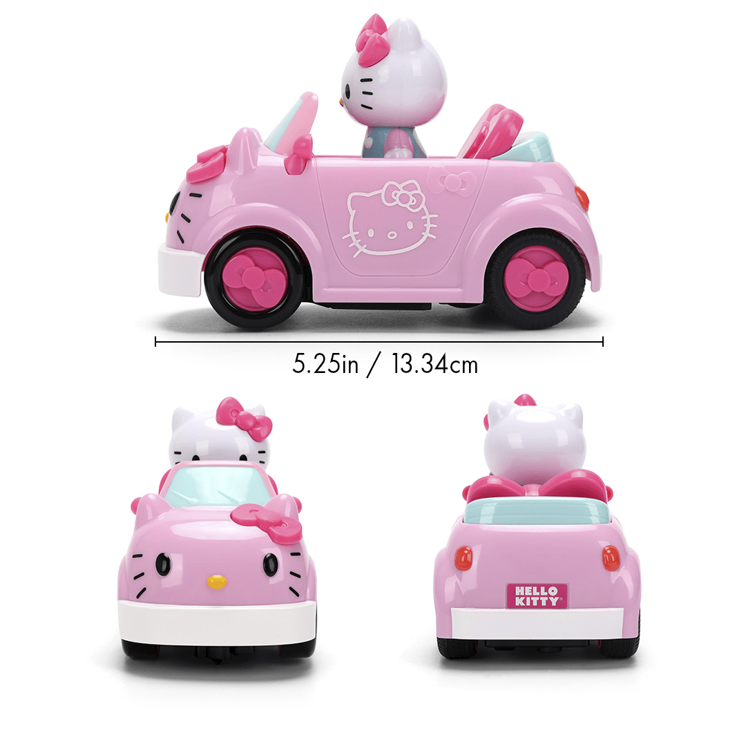 Hello Kitty - 1:32 Hello Kitty Remote Control Car (Simple Function)