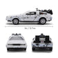 Back to the Future - Delorean (Frosted) 1:32 Scale Vehicle with Truck Box (SDCC Exclusive)