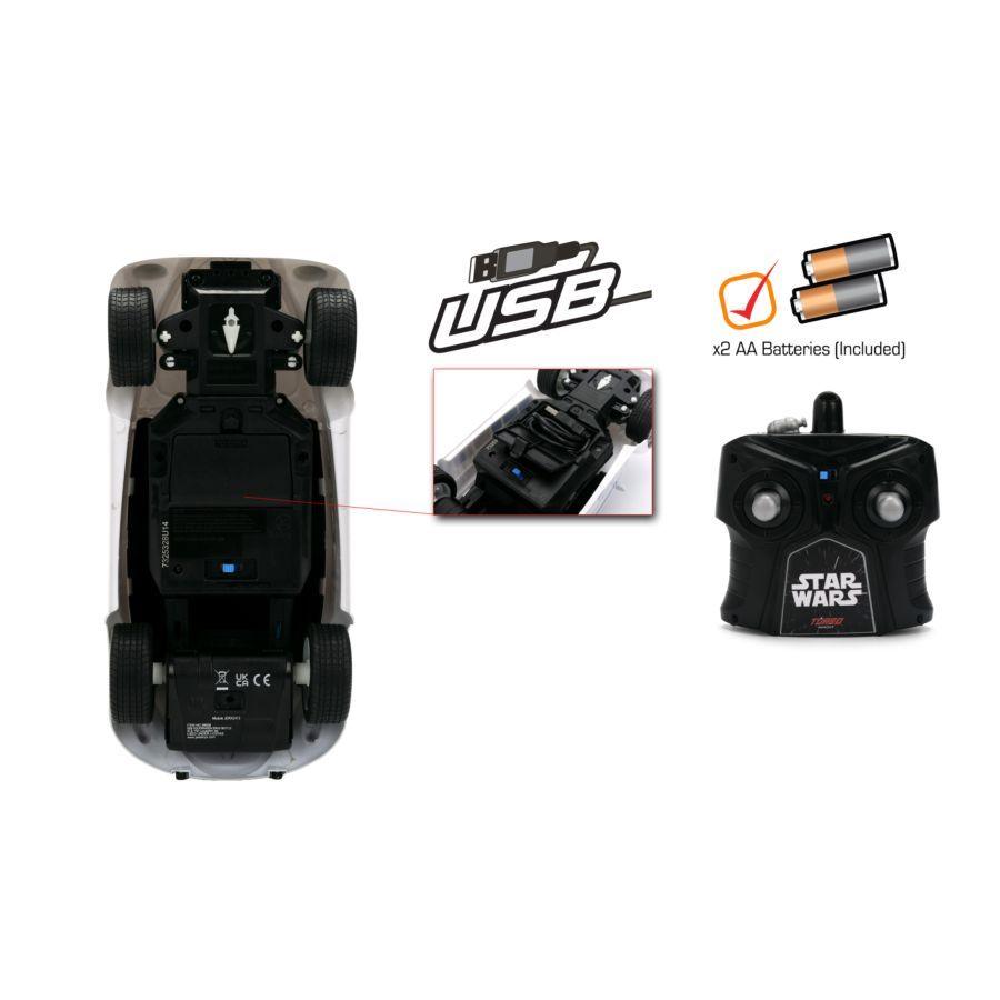 Star Wars - 1:16 1959 Volkswagen Drag Beetle (R2D2) Remote Control Car