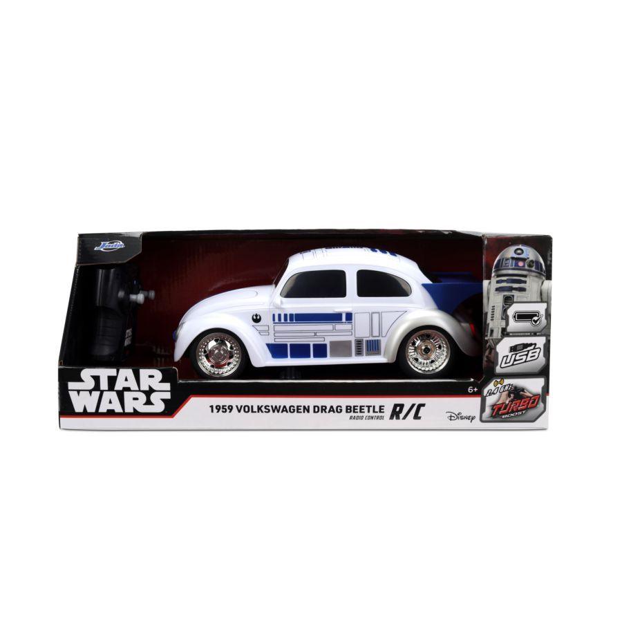 Star Wars - 1:16 1959 Volkswagen Drag Beetle (R2D2) Remote Control Car