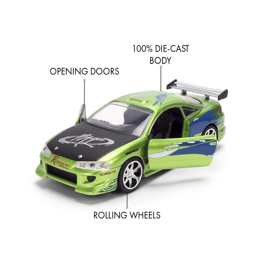 Fast & Furious - Brian’s 1995 Mitsubishi Eclipse Anniversary 1:32 Scale Diecast Vehicle