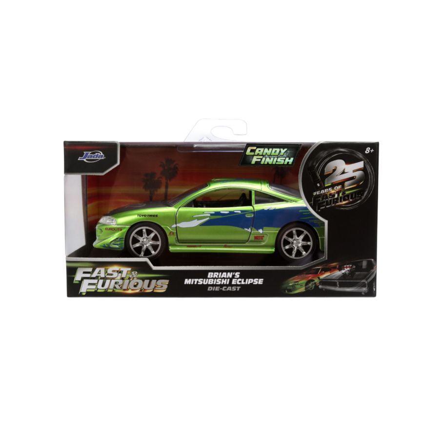 Fast & Furious - Brian’s 1995 Mitsubishi Eclipse Anniversary 1:32 Scale Diecast Vehicle