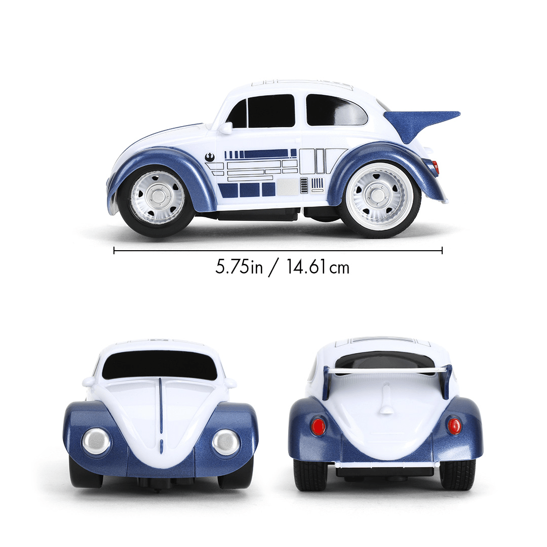 Star Wars - 1:32 1959 Volkswagen Beetle (R2D2) Remote Control Car