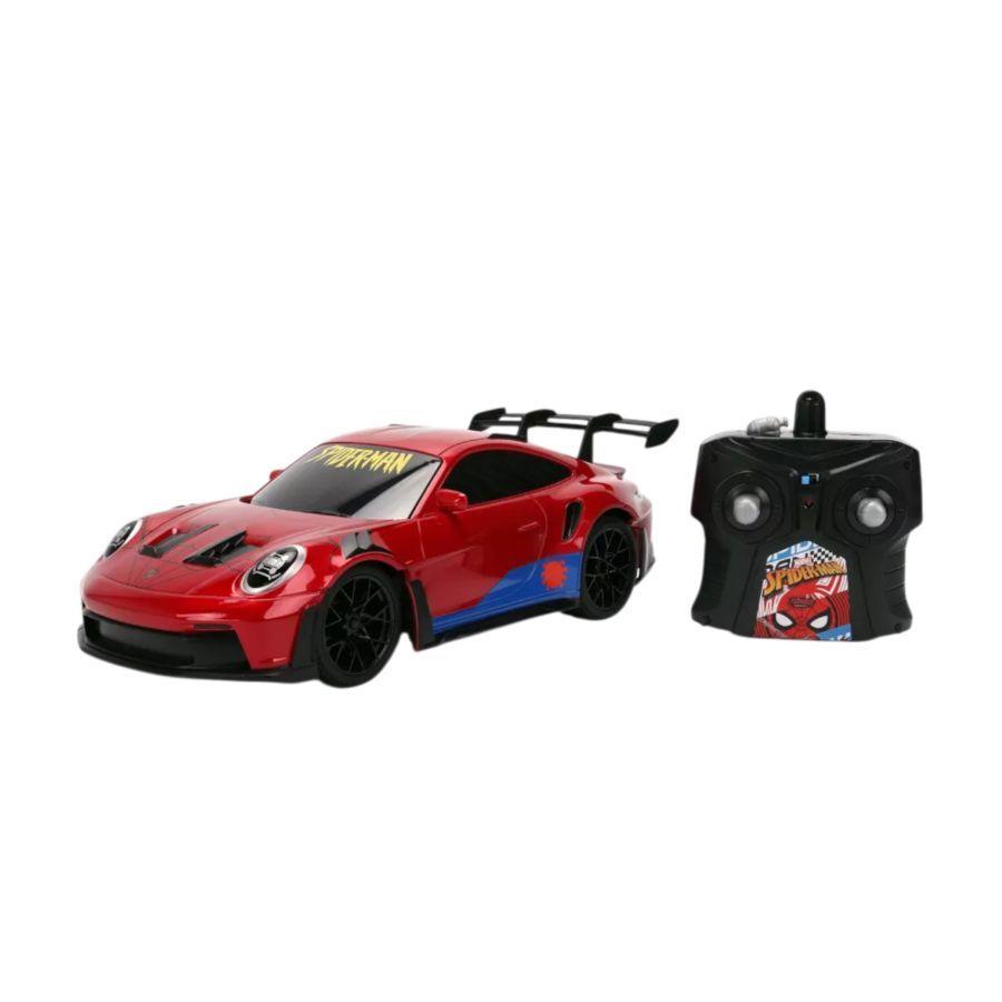 Spider-Man - 1:16 Spider-Themed Porsche 911 (992) GT3 Remote Contrl Car