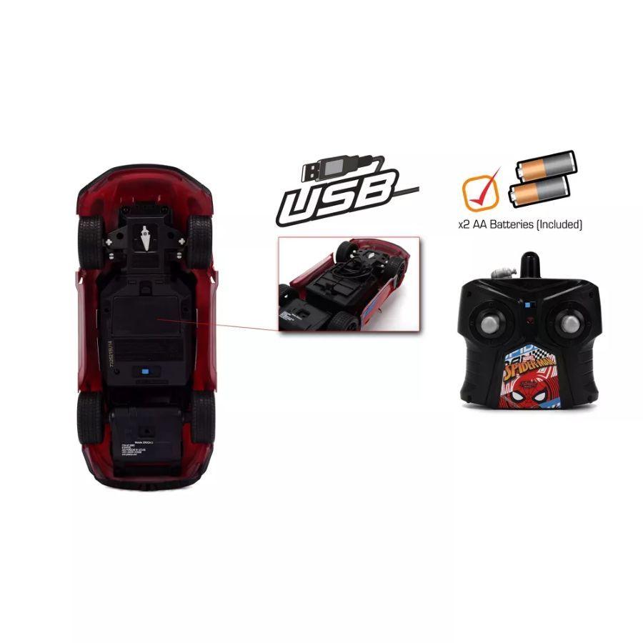 Spider-Man - 1:16 Spider-Themed Porsche 911 (992) GT3 Remote Contrl Car